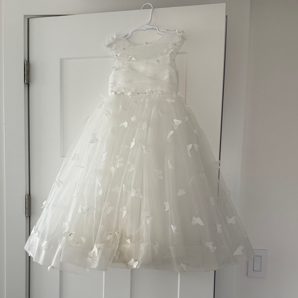 Butterfly Flower Girl Dress